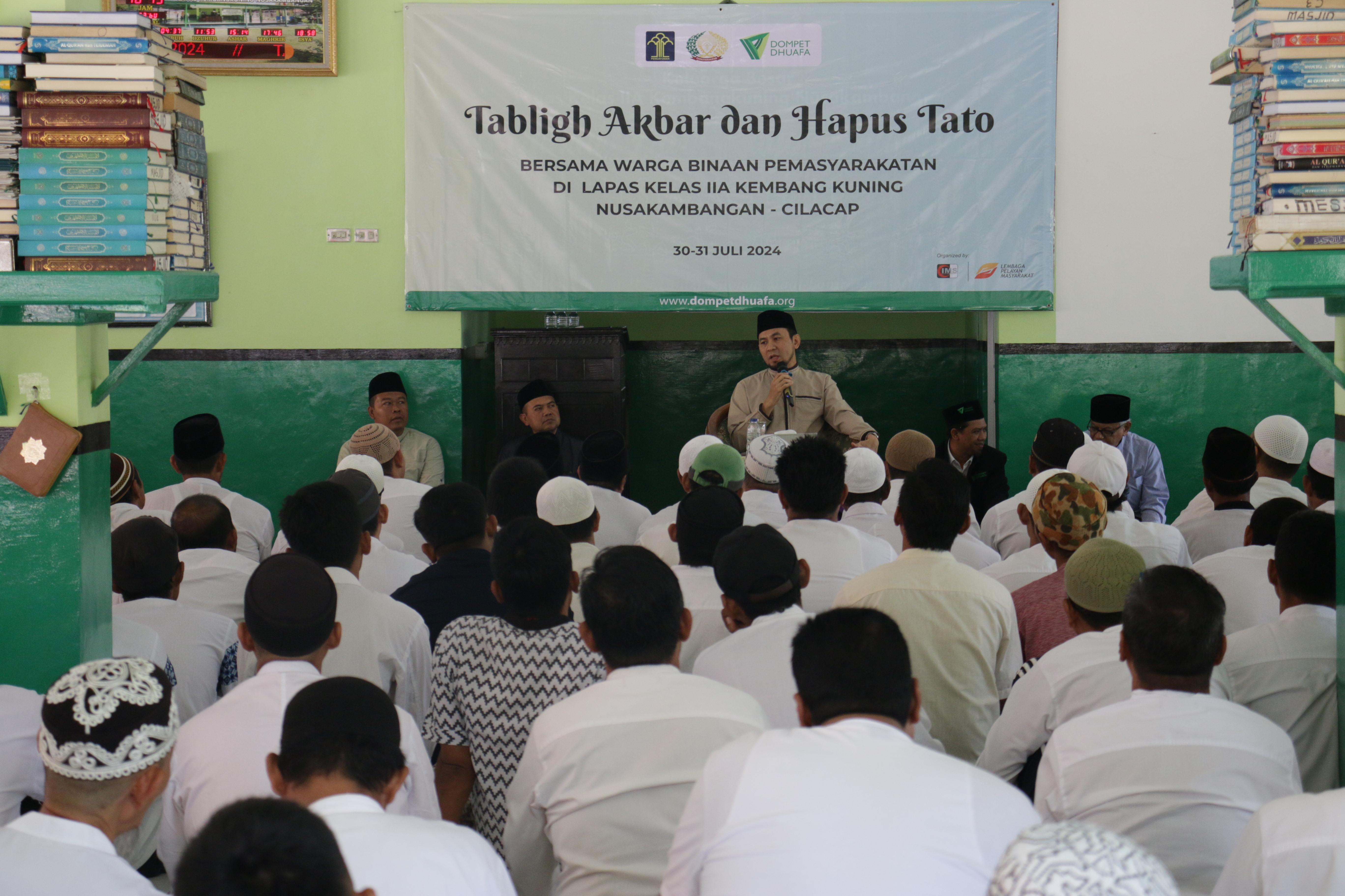 Tabligh Akbar Peringatan Muharram di Lapas Kelas IIA Kembang Kuning, Nusa Kambangan