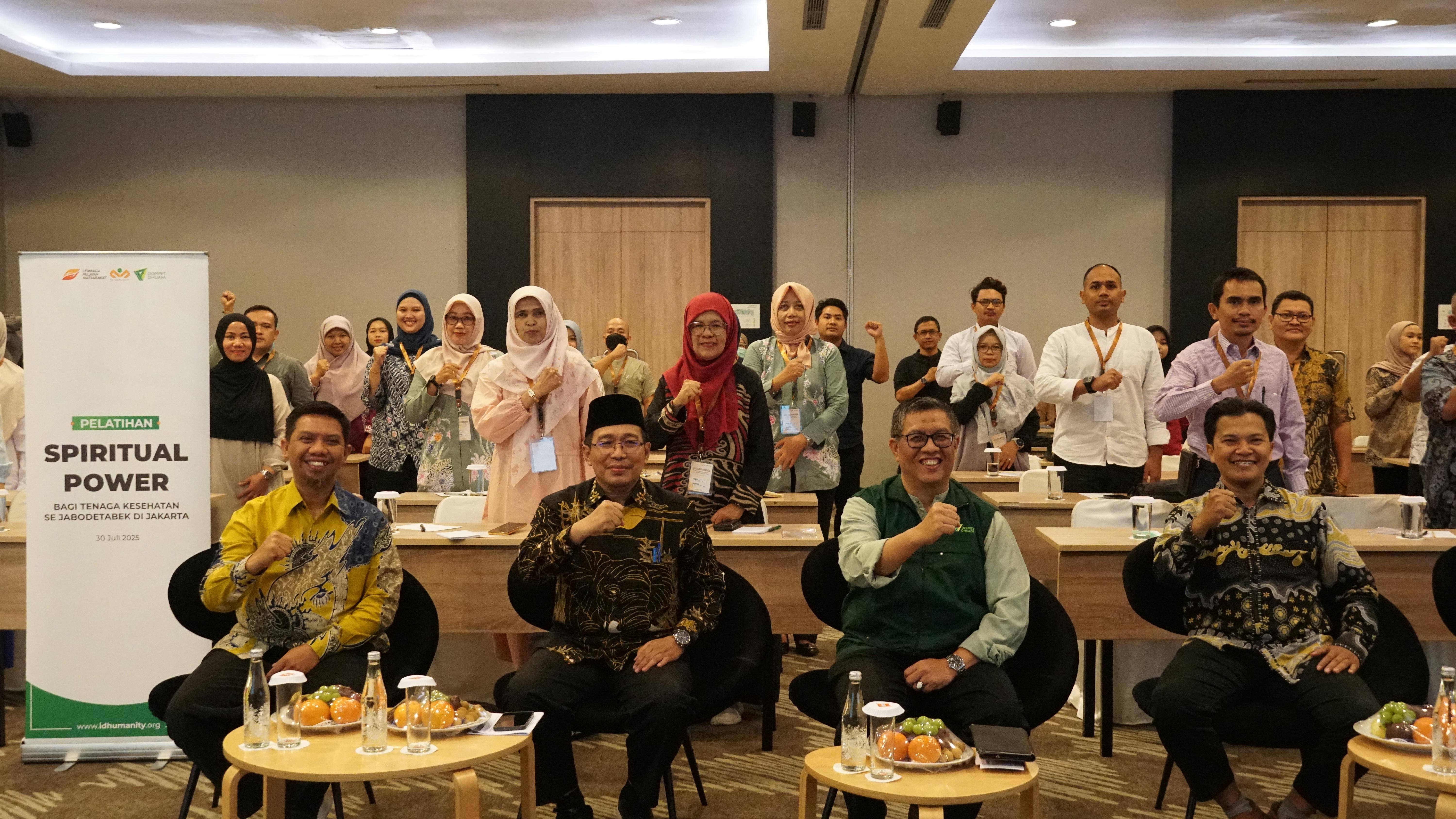 Dorong Penguatan Spiritual Pasien, LPM Dompet Dhuafa Gelar Pelatihan Spiritual Power untuk Nakes Se-Jabodetabek