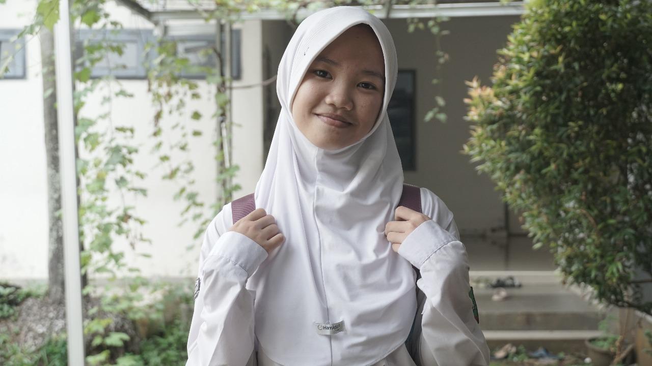 LPM Dompet Dhuafa Dukung Semangat Aisha Menggapai Mimpinya Melalui Yatim Growth Partner