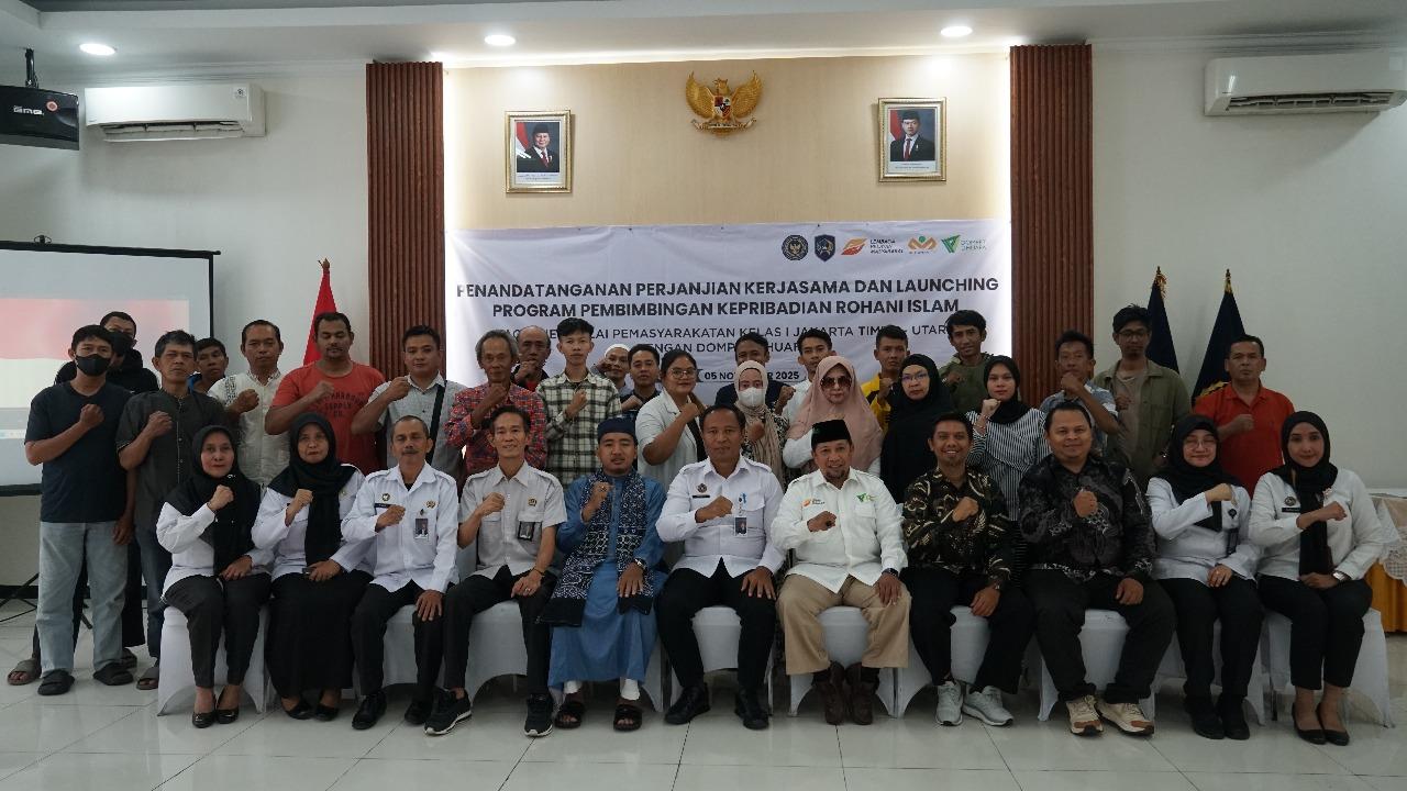 LPM Dompet Dhuafa dan Bapas Kelas I Jakarta Timur-Utara Jalin Kerja Sama Program Bina Santri Lapas