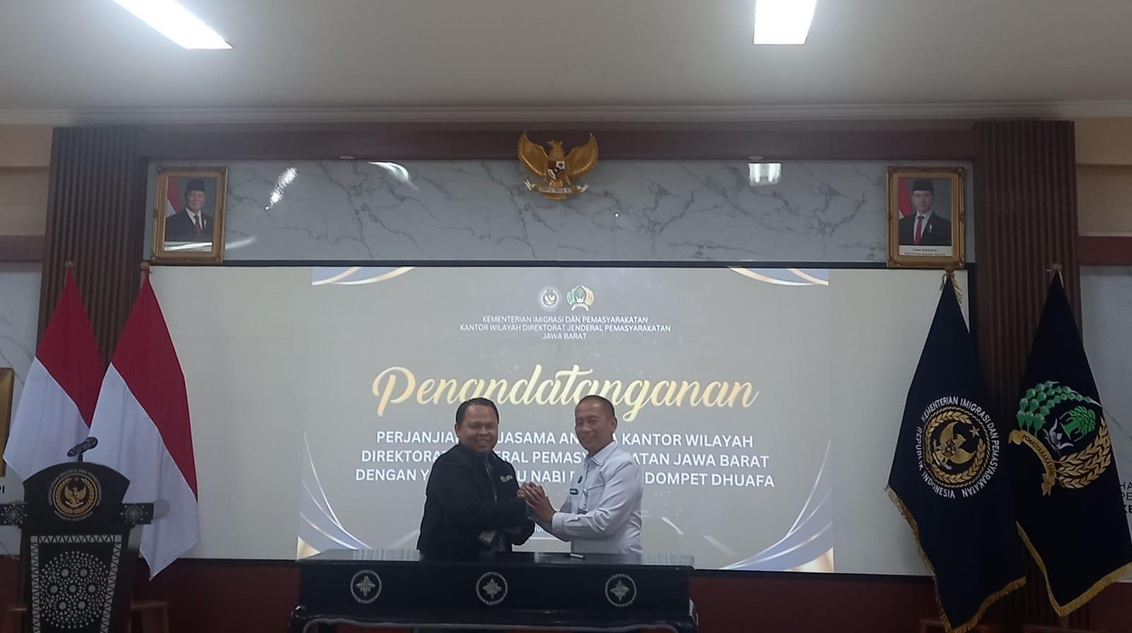 LPM Dompet Dhuafa Gandeng Ditjen PAS Perkuat Pembinaan Kepribadian Warga Binaan di Jawa Barat